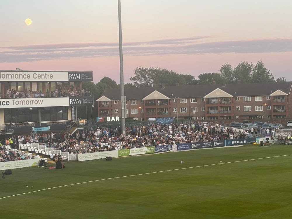 County Ground Purple Sky