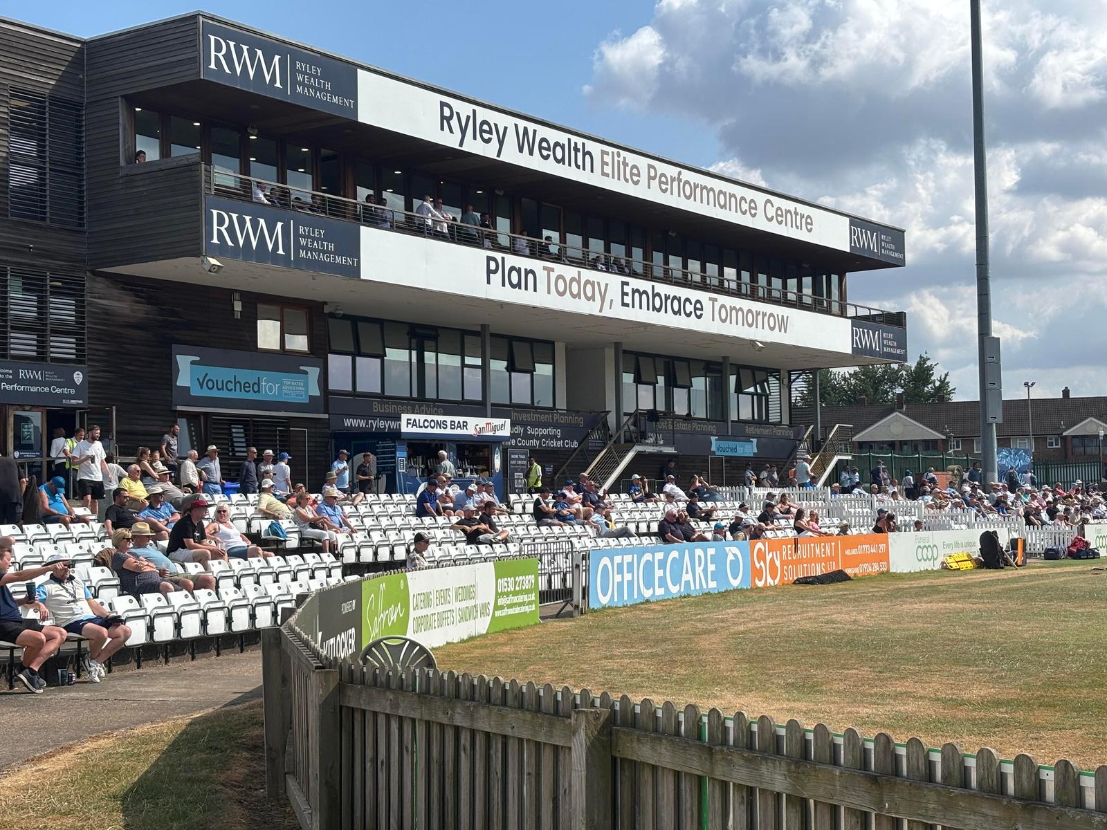 Pavilion at Falcons vs Durham
