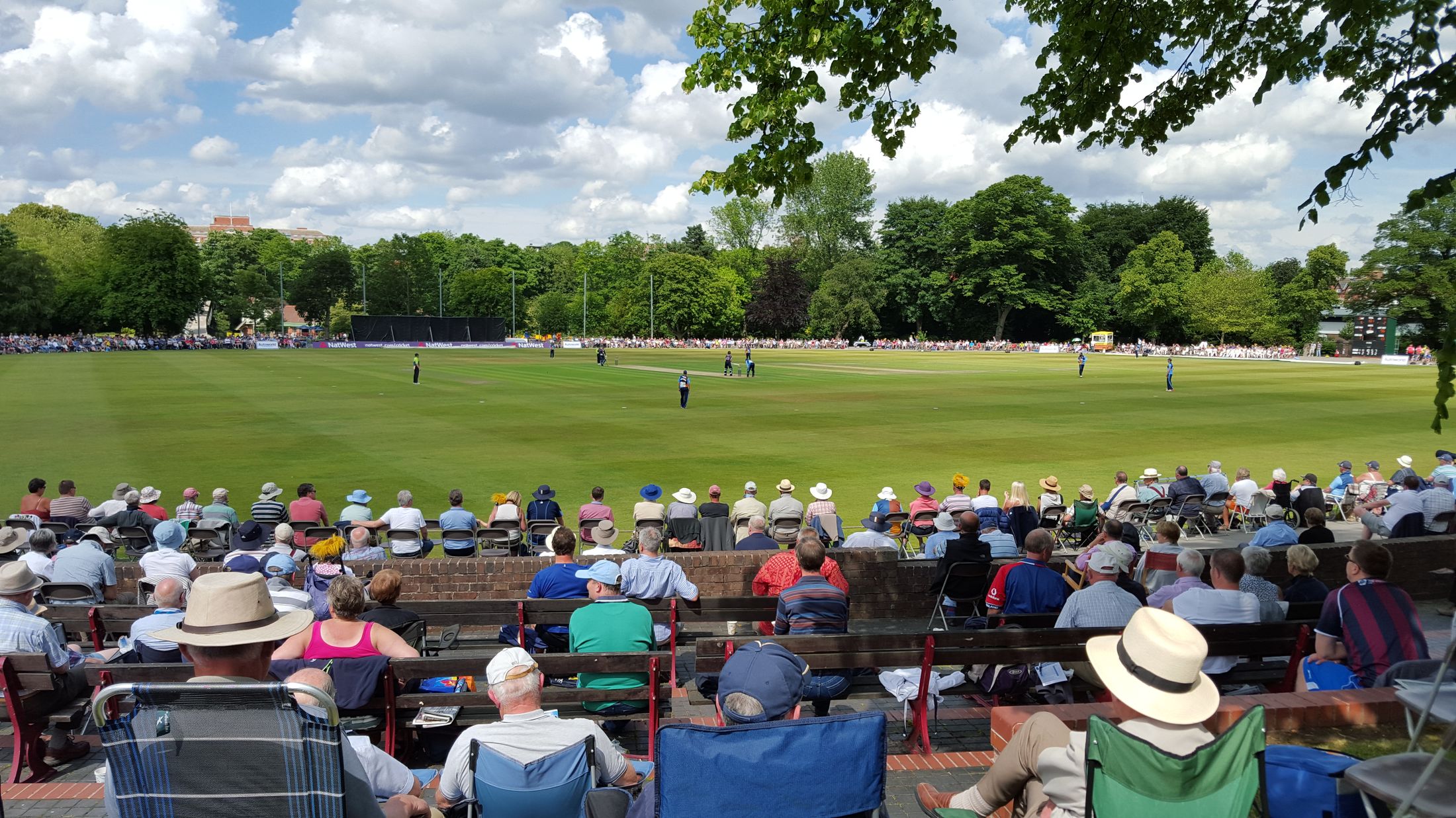 Queen's Park, Chesterfield, 2015.